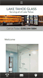 Mobile Screenshot of laketahoeglassca.com